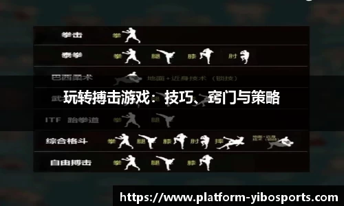 玩转搏击游戏：技巧、窍门与策略